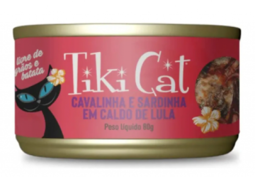 Tiki Cat Grill Pate Cavalinha e Sardinha 80G
