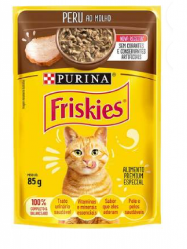Sachê Friskies Adulto Peru 85G