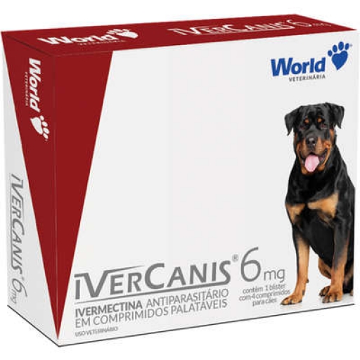 Ivercanis 6Mg - Unidade