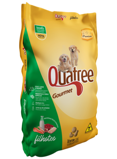 Quatree Gourmet Filhote 10,1KG