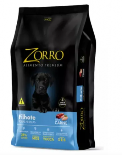 Ração Zorro Premium Cães Adultos 25KG