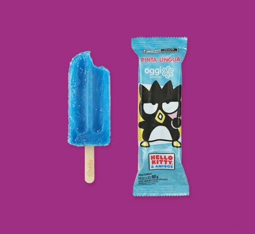 Picolé Hello Kitty Pinta Lingua