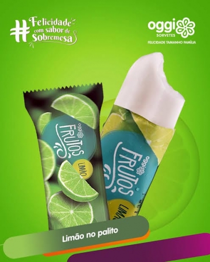 Picolé Frutos Limão