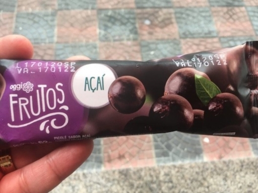 Picolé Frutos Açaí