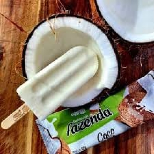 Picolé Fazenda Coco Branco