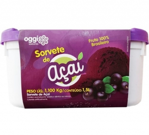 Sorvete Açaí 1,5L
