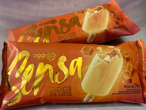 Picolé Sensa Doce de Leite
