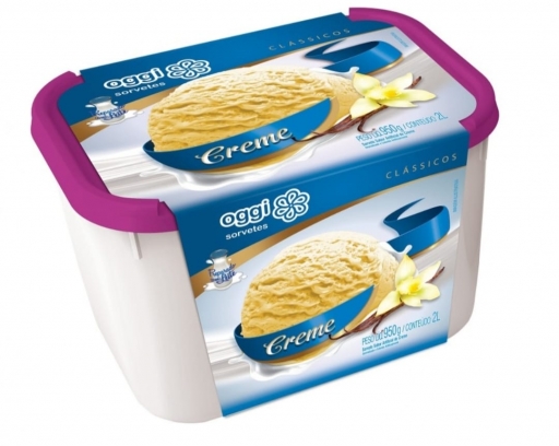 Sorvete Tradicional Creme 2L