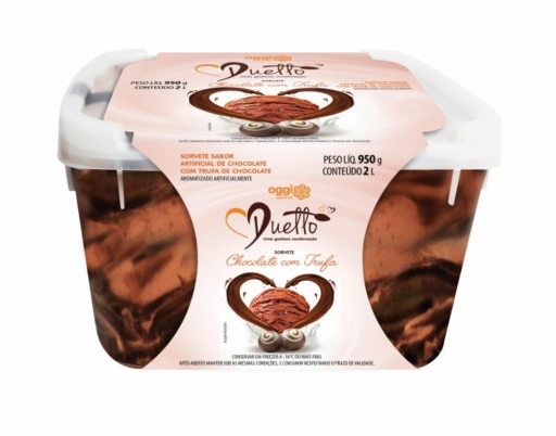 Sorvete Duetto Chocolate Trufado 2L