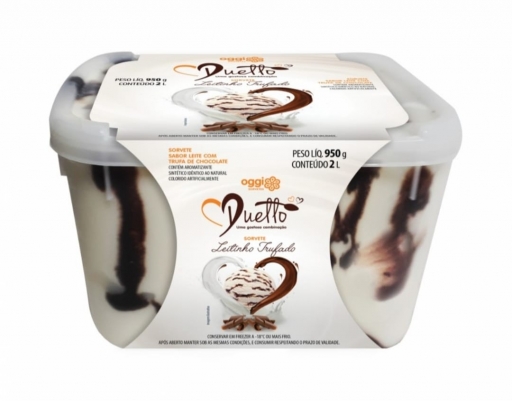 Sorvete Duetto Leitinho Trufado 2L