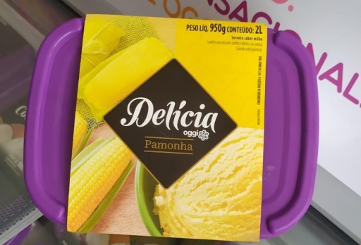 Sorvete Delícia Pamonha 2L