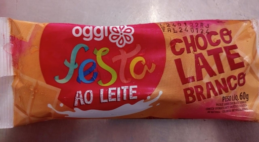Picolé Festa Chocolate Branco