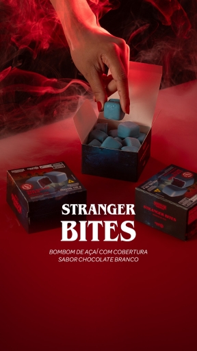 Mini Bombom Stranger Things Açai