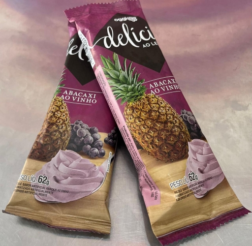 Picolé Delícia Abacaxi Ao Vinho