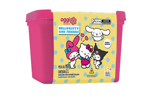 Hello Kitty Beijinho e Brigadeiro