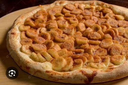 Pizza Média de Banana Açúcar e Canela
