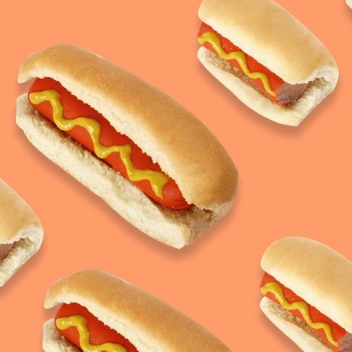 Hot Vira Lata Salsicha, Maionese,  Katchup e Batata Palha