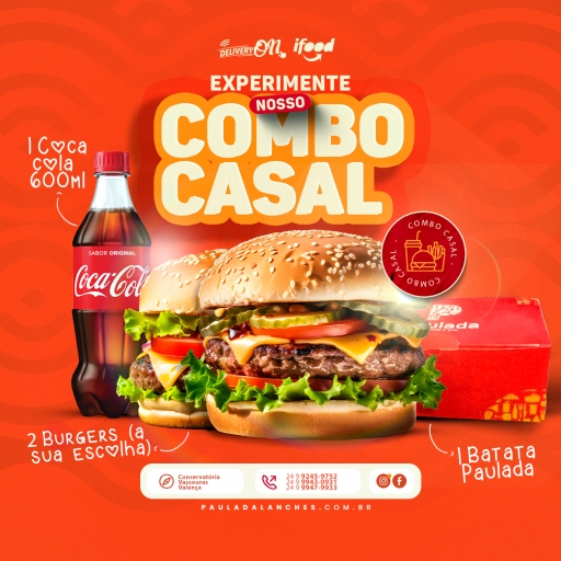 Combo Casal Batata Paulada