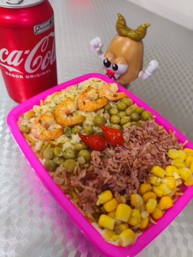 Batata Recheada - Camarão Internacional