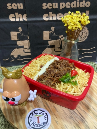 Arroz, Feijão, Carne Seca Com Catupiry