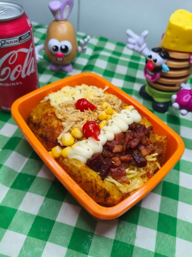 Batata Recheada Caipira