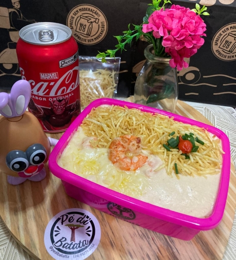 Batata Recheada - Camarão
