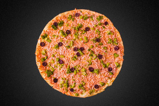Pizza Média Light Peru C/brócolis
