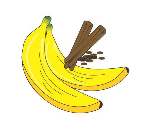 Pizza Doce Banana C/canela