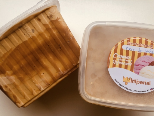 Sorvete de Doce de Leite