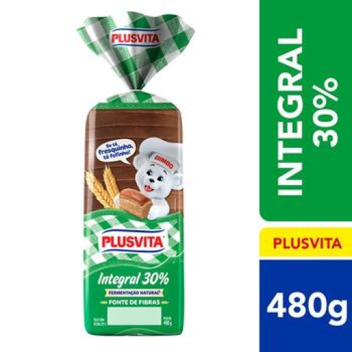 Pão de Forma Plusvita Integral