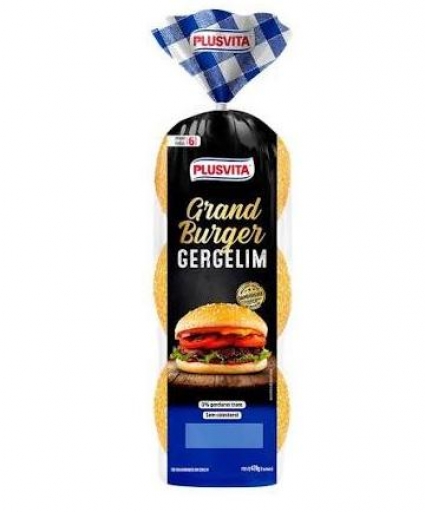 Pão de Hamburguer Plusvita Gergelim
