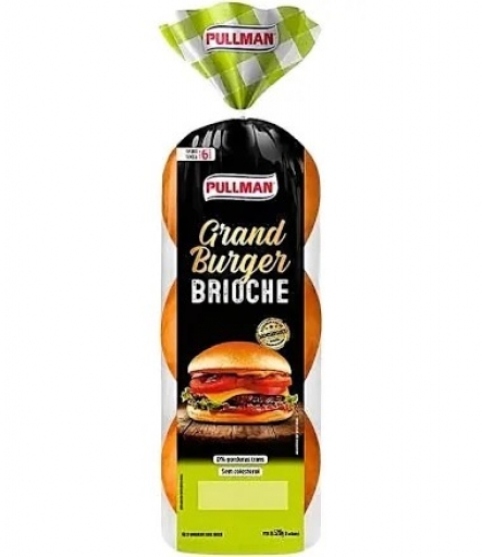 Pão de Hamburguer Plusvita Brioche