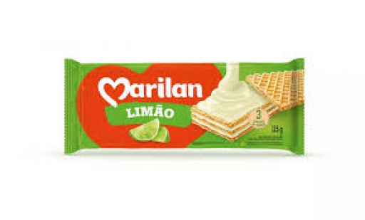 Biscoito Waffer Sabor Limão