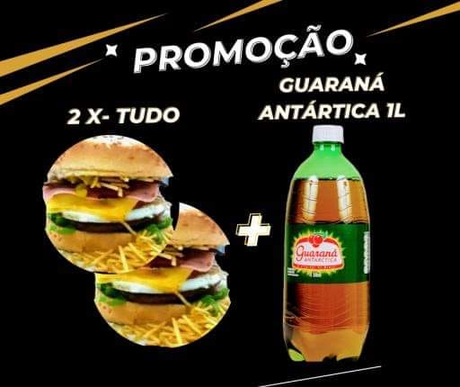 2 X- Tudo + Guaraná Antártica 1L