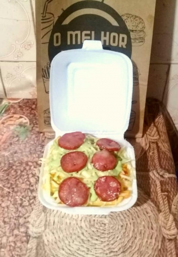 Batata Frita 200Gr  C/ Calabresa Completa