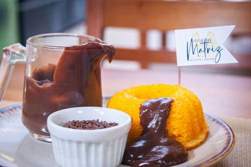 Bolo de Cenoura C/ Brigadeiro
