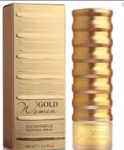 Perfume New Brand Gold For Women 100ML