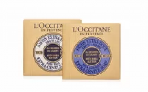 Kit Loccitane Duo Sabonete