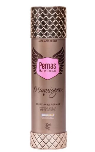 Pernas Maravilhosas Spray Bege Claro 150G