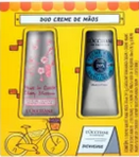 Kit L Occitane Duo Cr.maos Cerejeira+Kar