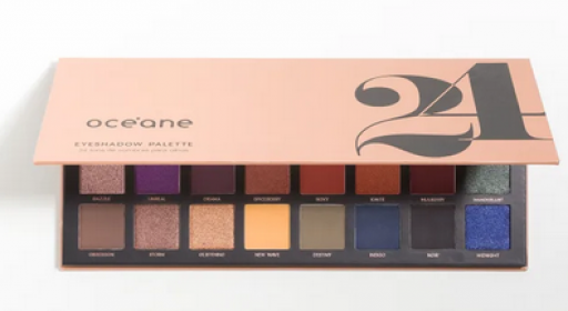Paleta de Sombras Oceane 24 Cores