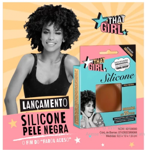 Silicone Modelador That Girl Pele Negra