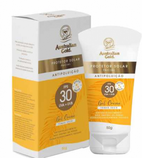 Ps.australian Gold Facial Gel/crem Fps30