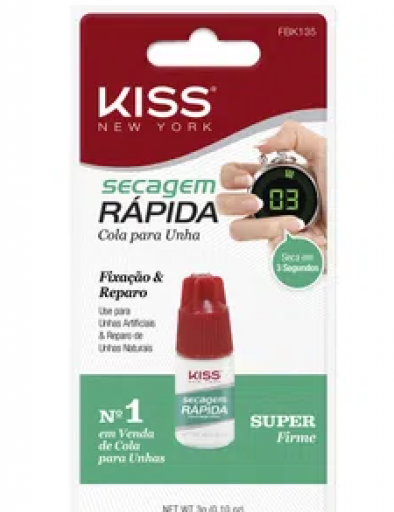 Cola First Kiss Secagem Rapida