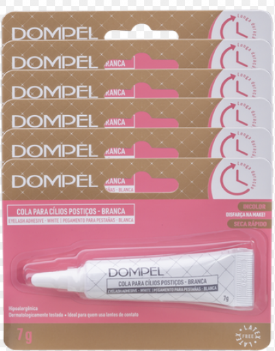 Cola P/cilios Dompel Preta 7G 4597