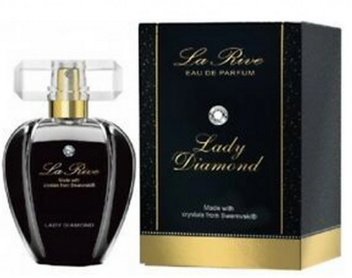 Perfume La Rive Lady Diamond Swarovs 75ML