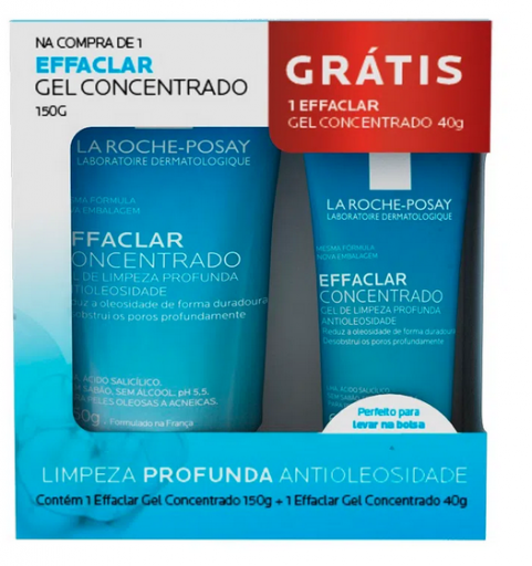Effaclar Gel Concentrado 150G + Gel 40G