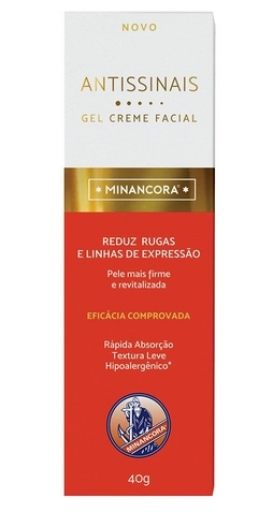 Minancora Cr Facial Antissinais 40G