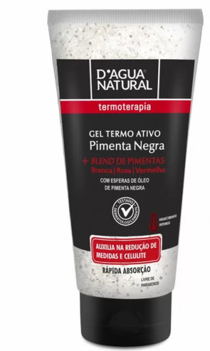 Gel Termo Ativado Pimenta Negra 200G