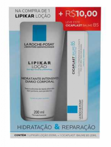 Lipikar Locao 200ML + Cicaplast 20ML